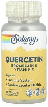 Solaray Quercetin Bromelain & Vitamin C - 60 Veg Capsules 1452699 фото