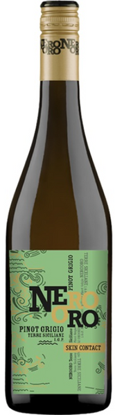 Вино Nero Oro Pinot Grigio Terre Siciliane IGP сухе біле 13 % 0.75 л (WHS8034115196657) 1213946 фото