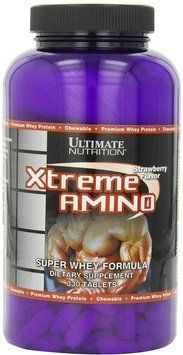 Амінокислота для спорту Ultimate Nutrition Xtreme Amino 330 tabs Strawberry 413762 фото