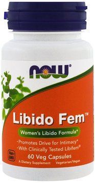 Now Foods Libido Fem, 60 Veggie Capsules (NOW-03374) 685392 фото