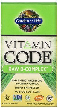 Garden of Life Vitamin Code, RAW B-Complex, 60 Vegan Capsules (GOL-11380) 682197 фото