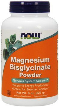 NOW Foods Magnesium Bisglycinate Powder 227 g /91 servings/ Pure 416682 фото