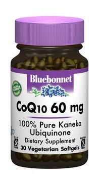 Bluebonnet Nutrition CoQ10 60 mg 30 caps 490492 фото