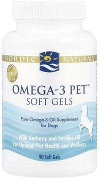 Nordic Naturals Omega-3 Pet - 90 softgels 1453338 фото