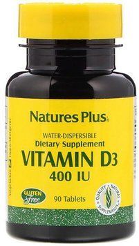 Nature's Plus Vitamin D3 400 IU 90 Tabs Витамин Д3 537061 фото