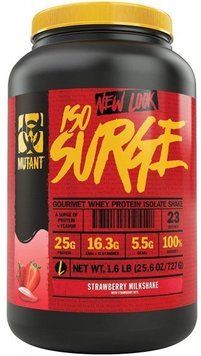 Протеин Mutant Iso Surge 727 g /23 servings/ Strawberry Milkshake 719535 фото