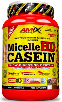 Протеїн Amix AmixPro Micelle HD Casein 700 / 17.5 servings / Double Dutch Chocolate 1023081 фото