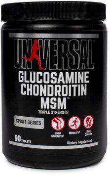 Universal Nutrition Glucosamine Chondroitin MSM Sport 90 tabs / 90 servings 1097943 фото