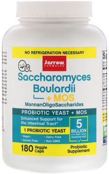 Jarrow Formulas Saccharomyces Boulardii + MOS 5 Billion 180 Caps (JRW-03029) 587356 фото
