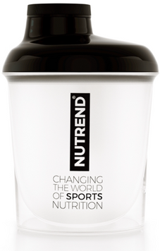 Шейкер Nutrend Shaker 2019 300 ml transparent-black 1101954 фото