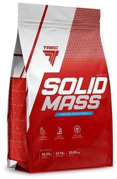 Гейнер Trec Solid Mass 1000 g / 10 servings / Chocolate 784552 фото