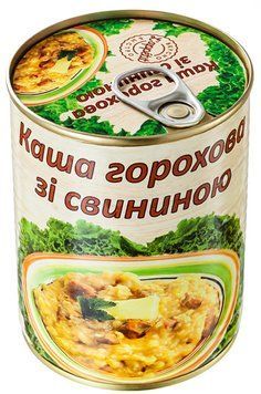Консервы L'appetit Каша гороховая со свининой 350 г (4820177070134) 1045302 фото