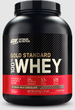 Протеин Optimum Nutrition Gold Standard 100% Whey 2270 g / 31 servings / Extreme Milk Chocolate 1323563 фото