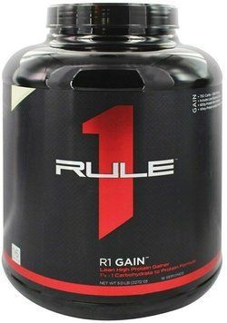 Гейнер Rule One Proteins R1 Gain 2272 g /16 servings/ Strawberries Creme 467210 фото