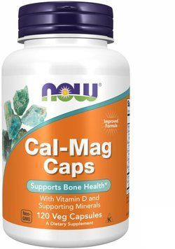 Now Foods Cal-Mag Caps - 120 Capsules 1454321 фото