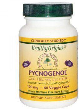 Healthy Origins Pycnogenol 100 mg 60 caps Пікногенол 534471 фото