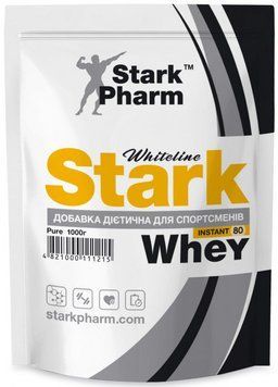 Протеин Stark Pharm Stark Whey 80 1000 g /33 servings/ Pure 825939 фото