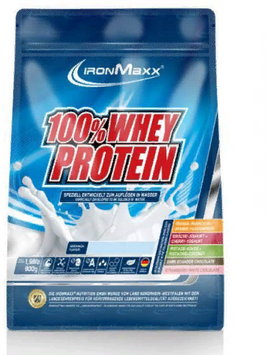 IronMaxx 100% Whey Protein 900 g /18 servings/ Chocolate Cookies 855927 фото