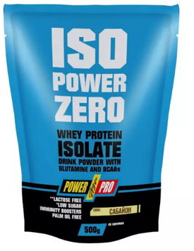 Power Pro Iso Power Zero 500 g / 20 servings / сабайон 1028472 фото