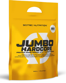 Гейнер Scitec Nutrition Jumbo Hardcore 5355 g/35 servings/chocolate 1071783 фото