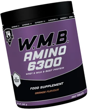 Амінокислота для спорту Superior W.M.B. Amino 6300 350 tab / 58 servings / Orange 1116417 фото