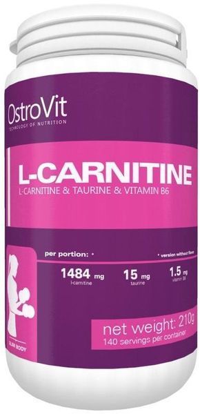 Жиросжигатель OstroVit L-Carnitine 210 ml pure 288051 фото