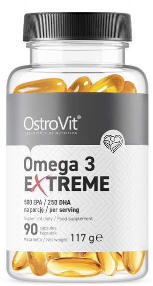 OstroVit Omega 3 Extreme Омега 3 90 капсул 970191 фото