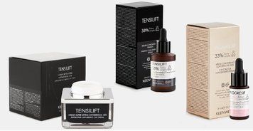 Keenwell Набор TENSILIFT Лифтинговый Омолаживающий (крем 50 ml + сыворотка для лица 30 ml + сыворотка для глаз 15 ml) 1133251 фото