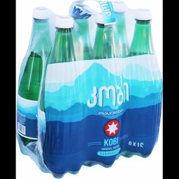 Упаковка води KOBI мінеральної природної лікувально-їдальні газованої 6х1 л (4860102580369_6) 1280202 фото