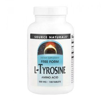 Source Naturals L-Tyrosine 500mg - 100 tabs 1470697 фото