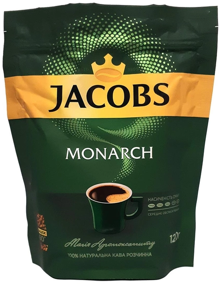 Кофе растворимый Jacobs Monarch 120 г (438) 1256990 фото