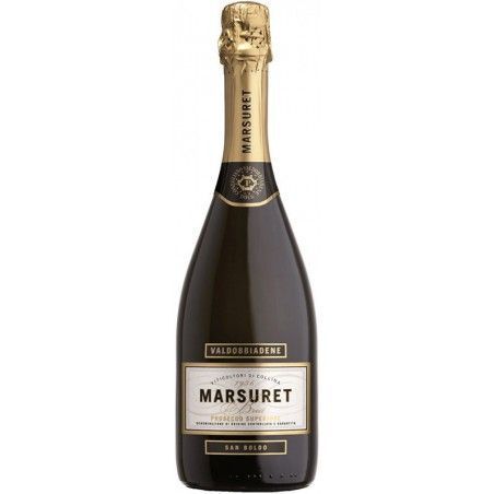 Игристое вино Marsuret Valdobbiadene Prosecco Superiore San Boldo Brut белое 0.75 л (WHS8052439180183) 816090 фото