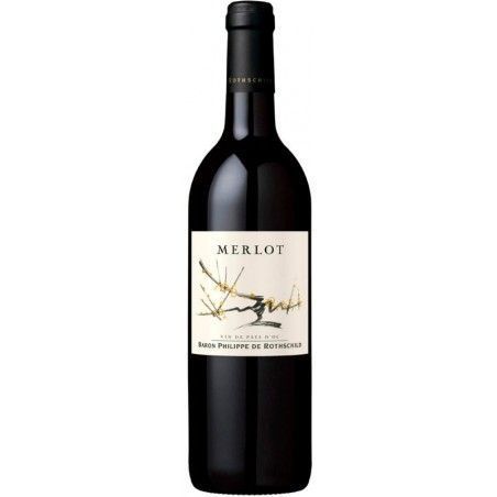 Вино Baron Philippe de Rothschild Merlot червоне 0.75 л (WHS3262151602756) 819310 фото