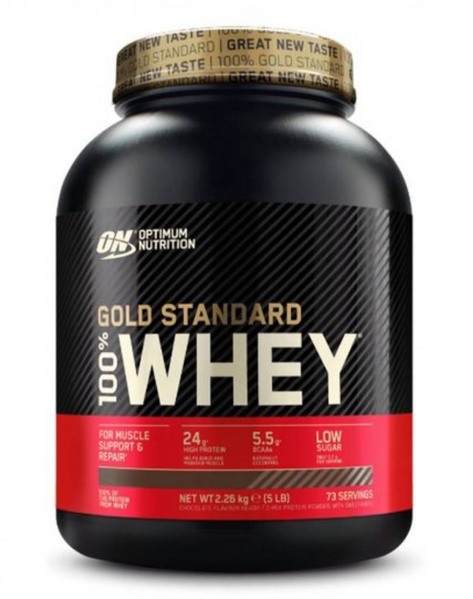 Протеїн Optimum Nutrition Gold Standard 100% Whey 2250 g / 73 servings / Unflavoured 1323568 фото