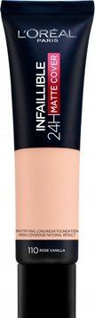 L'Oreal Paris Infaillible 24h Matte Cover N110 Rose Vanilla Тональний крем 30 ml 874796 фото