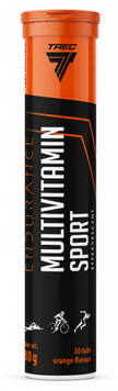 Trec Nutrition Multivitamin Effervescent Мультивітаміни зі смаком апельсину 20 таблеток 968904 фото