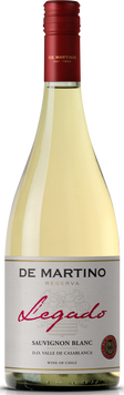 Вино De Martino Sauvignon Blanc Legado Reserva, біле сухе, 0.75л 13.5% (STA7804395002983) 1148365 фото