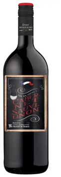 Вино Grand Restaurant Chic Cabernet Sauvignon червоне сухе 13% 1 л (STA3263280118552) 1210385 фото