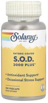 Solaray SOD 2000 Plus 400mg - 100 Veg Capsules 1452702 фото
