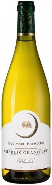 Вино Brocard Chablis GrCru Les Blanchots 2018 біле сухе 0.75 л (VTS1603186) 904568 фото