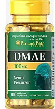Puritan's Pride DMAE 100 mg 100 caps 384177 фото