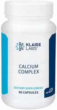Klaire Labs Calcium Complex 200 mg Кальций 90 капсул 793322 фото