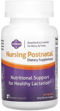Fairhaven Health Milkies Nursing Postnatal Breastfeeding Multivitamin - 60 Capsules 1459622 фото