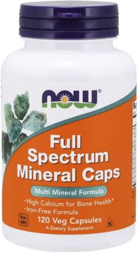 Now Foods Full Spectrum Mineral Caps Мультиминеральная формула 120 веганских капсул 799641 фото