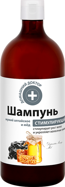 Домашний Доктор Шампунь мумие алтайское и мед 1000 ml 964517 фото