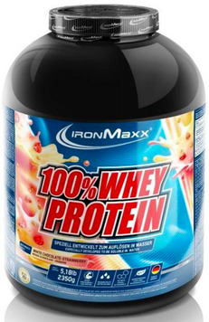 Протеїн IronMaxx 100% Whey Protein 2350 g / 47 servings / Orange-Maracuja 1052841 фото