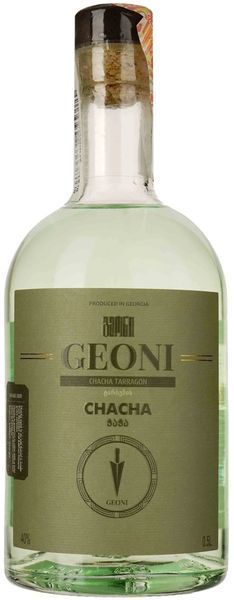 Чача Geoni с тархуном 40% 0.5 л (4860008193991) 1344508 фото