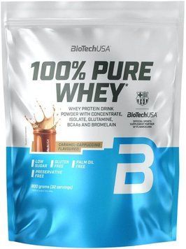 BiotechUSA 100% Pure Whey 900 g caramel-capuccino 1478832 фото