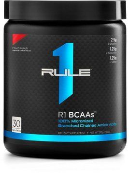 Амінокислота для спорту Rule One Proteins R1 BCAAs 222 g /30 servings/ Fruit Punch 467203 фото