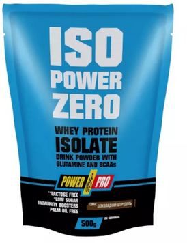 Power Pro Iso Power Zero 500 g / 20 servings / шоколадный штрудель 1028473 фото